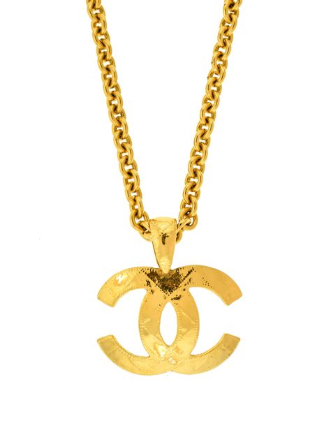 gold plated chanel|chanel jewelry necklace.